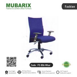  Kursi Kerja Kantor Mubarix FS806 mhar Oscar/Fabric