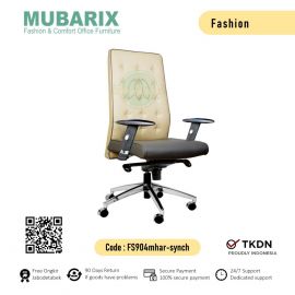 Kursi Kerja Kantor Exclusive Mubarix series FS904 mhar synch Oscar/Fabric