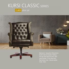 KURSI CL906 whar cpt Genue Leather MUBARIX