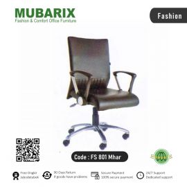  Kursi Kerja Kantor Mubarix FS801 mhar Oscar/Fabric