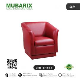Kursi Sofa Mubarix SF102 1s Oscar/Fabric